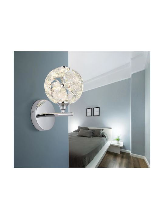 Globo Lighting Wandleuchte Silber