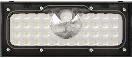Emos Wall Mounted Solar Light 900lm Natural White 4000K with Motion Sensor and Photocell IP65