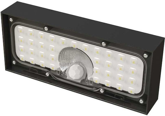 Emos Wall Mounted Solar Light 900lm Natural White 4000K with Motion Sensor and Photocell IP65