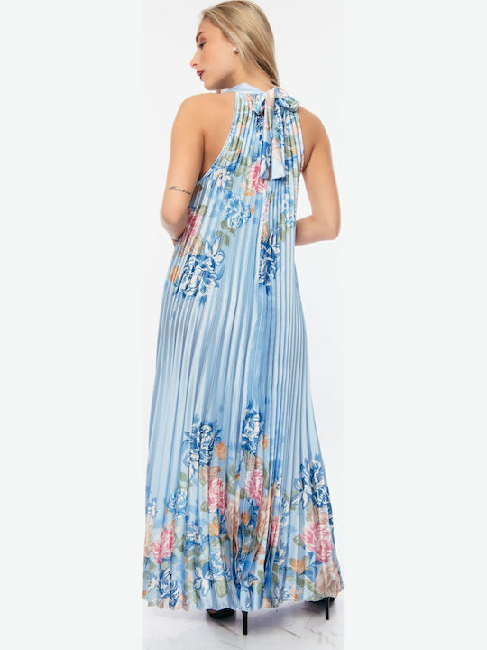 Summer Maxi Dress Light Blue