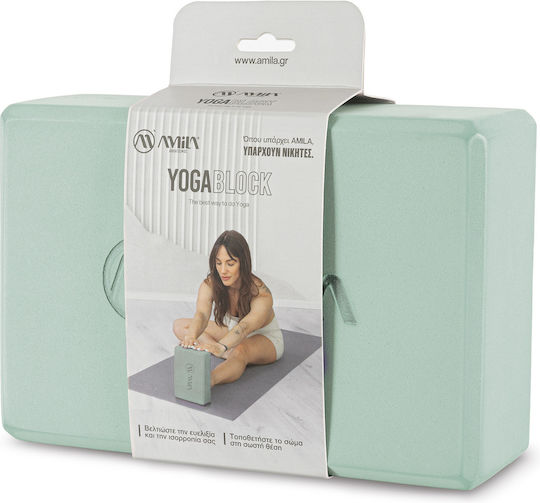 AMILA Yoga Block Πράσινο