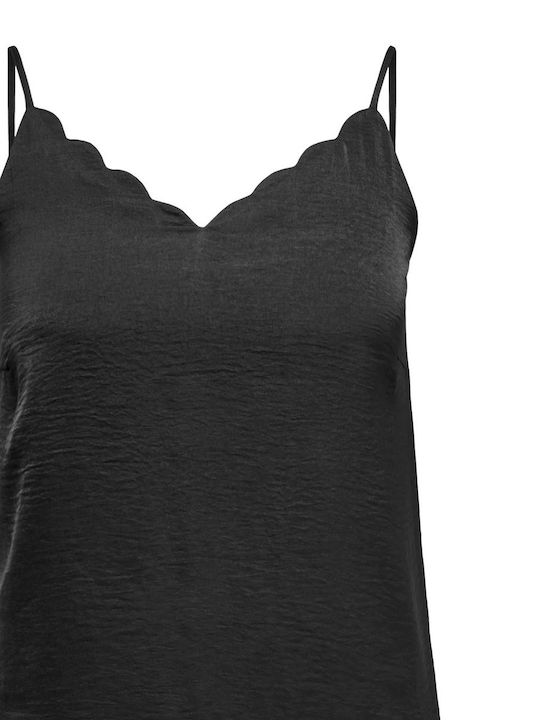 Women's Blouse Sleeveless Black