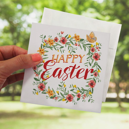 Greeting Card Happy Easter