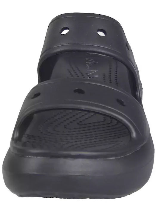 Women's Platform Wedge Sandals Black