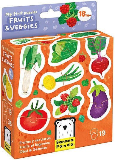 Παιδικό Puzzle Fruits & Veggies Banana Panda