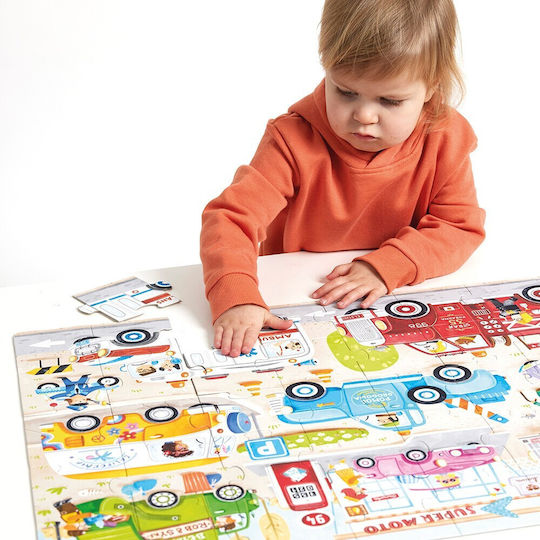 Puzzle pentru Copii Cars pentru 3+ ani+ Ani Banana Panda