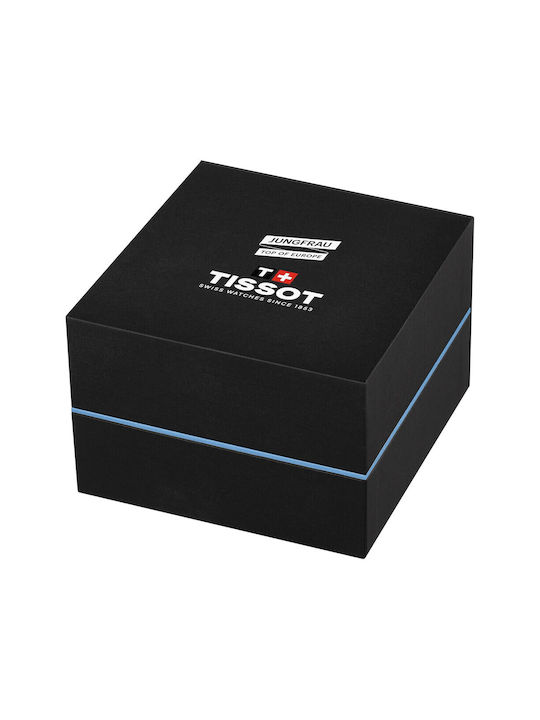 Tissot Pr 100 Ανδρικό Ρολόι Μπαταρίας με Ασημί Μεταλλικό Μπρασελέ