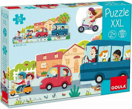 Kinderpuzzle Fahrzeuge Goula