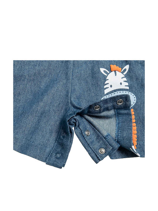 Kids' Denim Overalls Blue