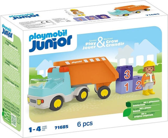 Playmobil Младежка Самосвал с работник за 1-4 години