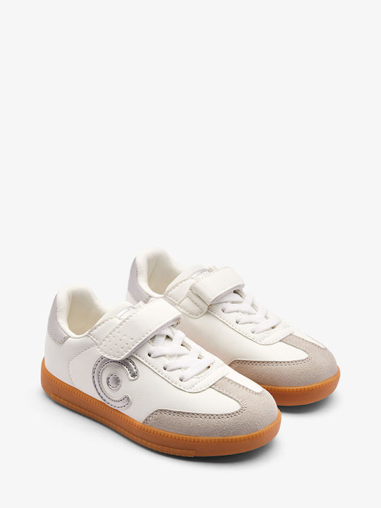 Kinder Sneakers mit Klettverschluss Weiß