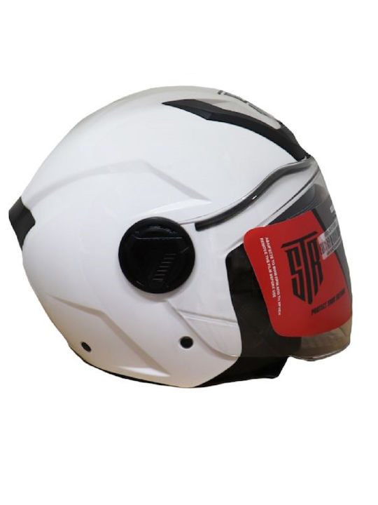 STR Motorradhelm Jet ECE 22.06