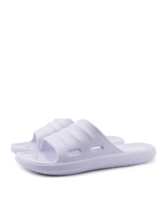 Women's Slides White