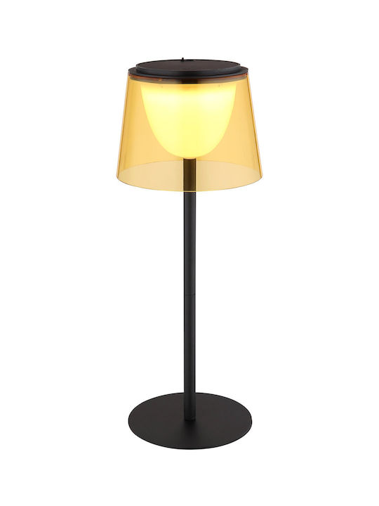 Globo Lighting Table Lamp LED with Black Shade and Base