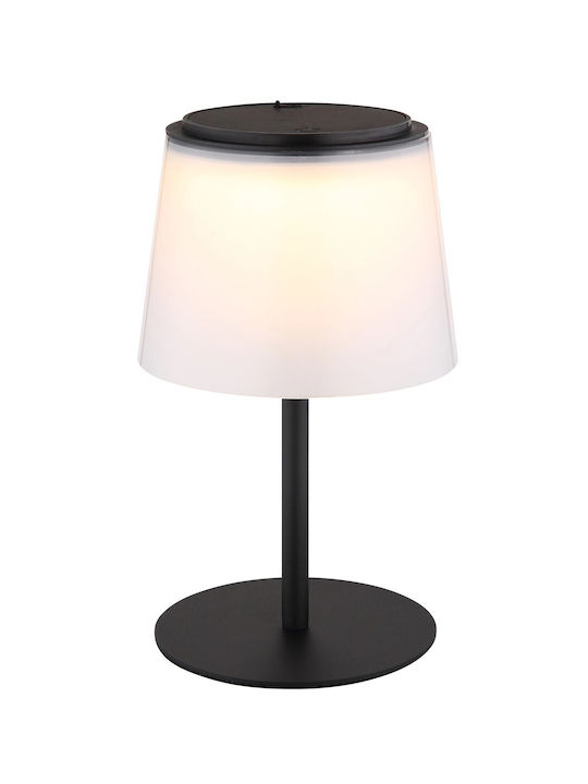 Globo Lighting Πορτατίφ LED με Μαύρο Καπέλο και Βάση