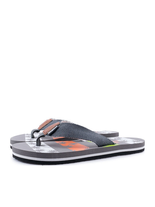 Men's Flip Flops Gray