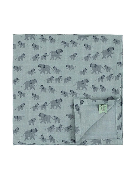 Trixie Enchanting Elephant Musselin-Wickeltücher Gray 55x55cm. 3Stück
