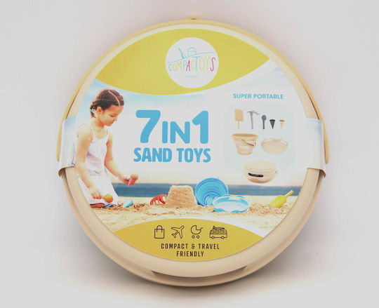 7in1 Sand Toys Beige