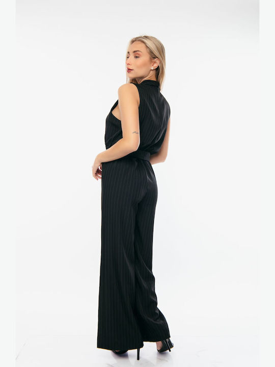 Damen Einteiler Anzug BLACK