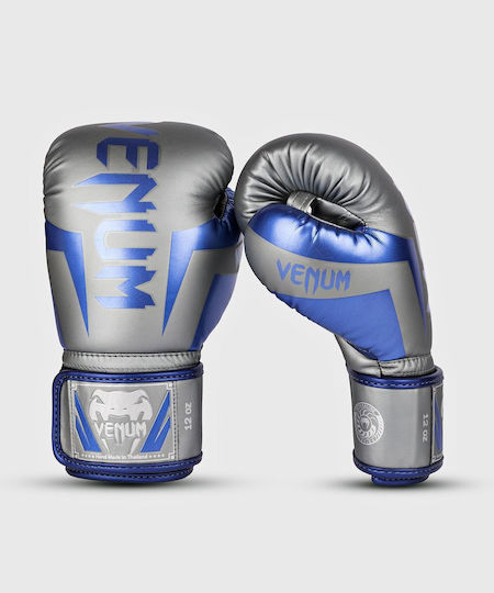 Venum Elite Boxing Gloves for Match Gray