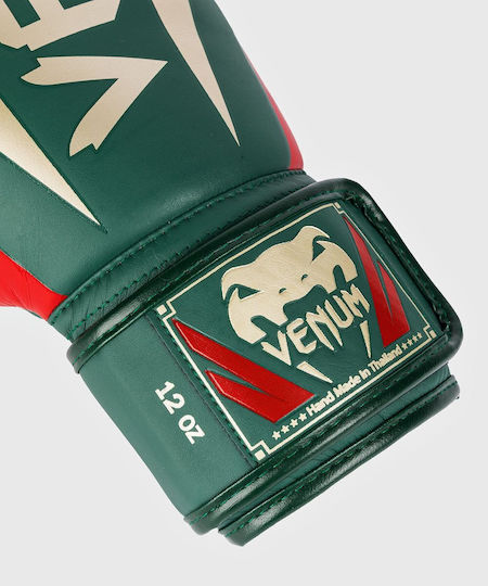 Venum Elite Mănuși de Box pentru Competiție Verzi
