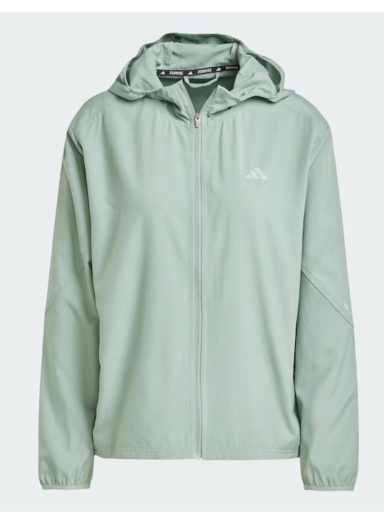 Run It Jacket Γυναικεία Ζακέτα Πρασινο