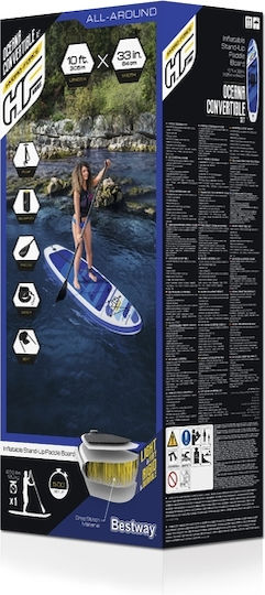 Bestway Hydro-Force Oceana Inflatable SUP Board Kayak With Length 3.05m Multicolour