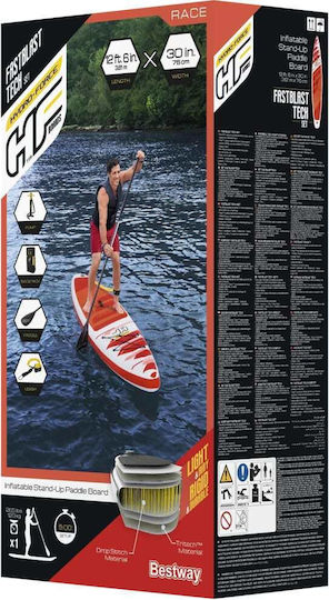 Bestway Hydro-Force Fastblast Tech Inflatable SUP Board with Length 3.81m Multicolored