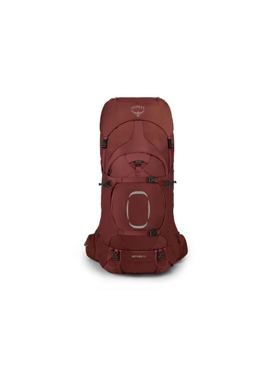 Osprey Aether Ορειβατικό Σακίδιο 65lt Αδιάβροχο Κόκκινο Expedition