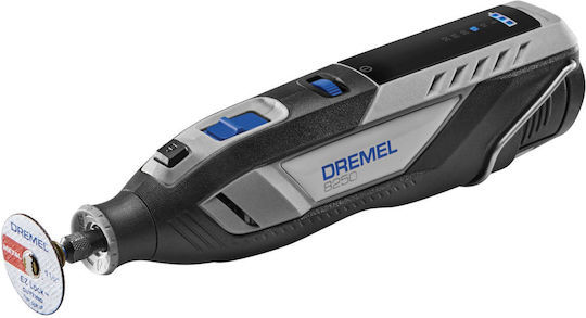 Dremel 8250-5/65 Περιστροφικό Πολυεργαλείο Brushless 12V 2x2Ah με Ρύθμιση Ταχύτητας