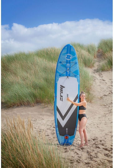 Zray Evasion Deluxe 9'9" Inflatable SUP Board with Length 2.97m Blue