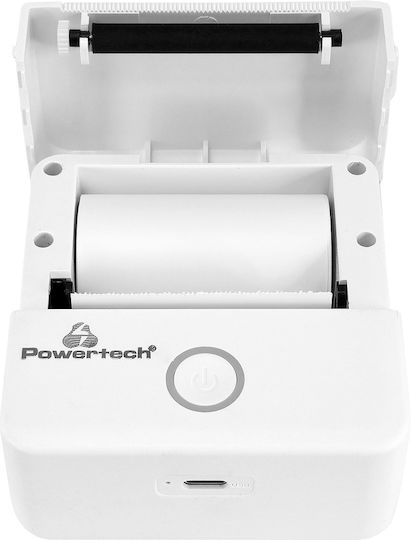 Powertech PT-1420 Θερμικός Εκτυπωτής για Φωτογραφίες με Bluetooth PT-1420