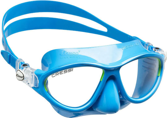 CressiSub CressiSub Kinder Silikon Tauchmaske Moon Hellblaue