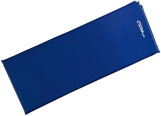 New Camp Compact Selbstaufblasend Einzeln Camping Schlafmatte 180x50cm Dicke 2.5cm in Blau Farbe { pn }}