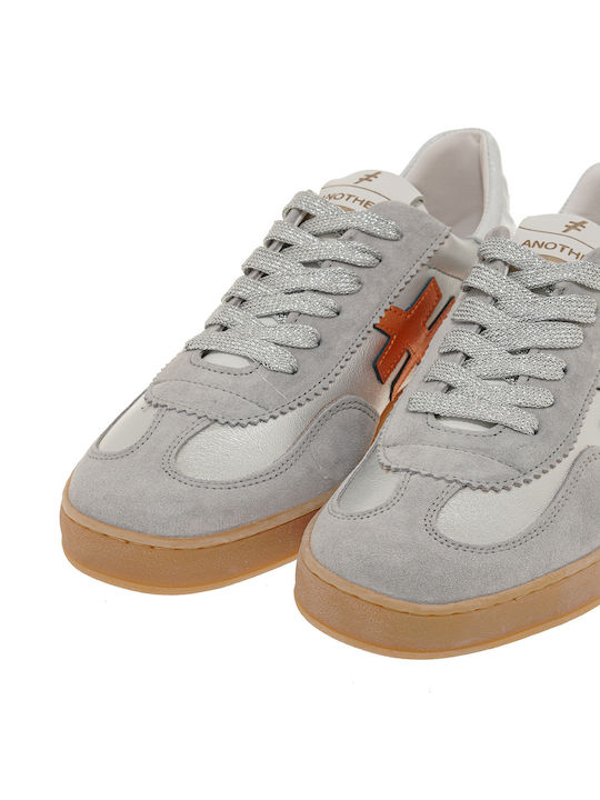 Sneakers Γκρι Καστόρι Ασημί