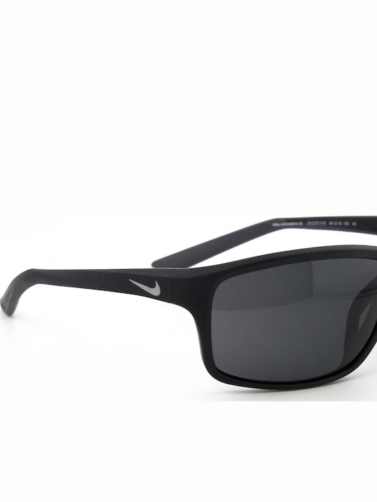 Nike Adrenaline 22 Men's Sunglasses with Black Plastic Frame and Black Lens DV2372-010