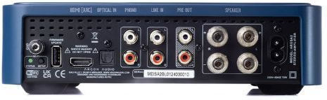 Argon Audio SA2 Power Amplifier Hi-Fi Amplifier Stereo 200W/4Ω 100W/8Ω Blue