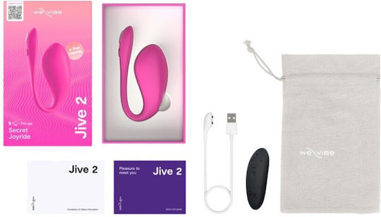 We-Vibe Mini Δονητής G-Spot με Απομακρυσμένο Έλεγχο 10.5cm Ροζ