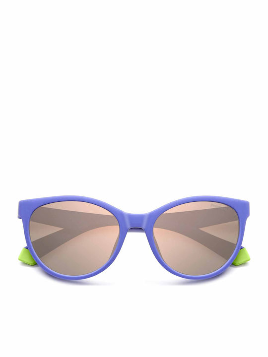 Polaroid Butterfly Kids Sunglasses with Polarized Purple Lens