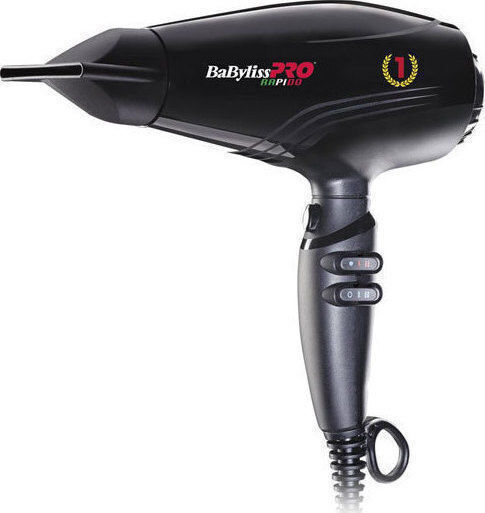 Babyliss Pro Rapido 7000IE Ionic Επαγγελματικό Πιστολάκι Μαλλιών Turbo 2200W