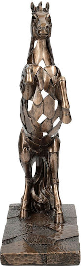 Statuie Cal Bronz Electroliză Veronese 28,5cm X 20cm