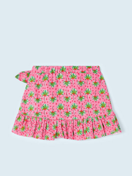 Παιδική Φούστα Floral Ροζ