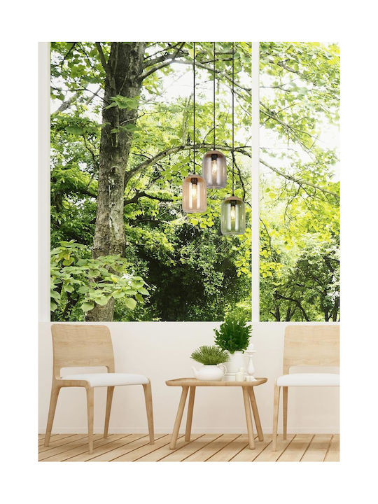 Trio Lighting Pendant Light Multicolour 30x150cm