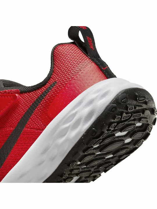 Revolution Revolution 6 Kids Sports Shoes Running with Hoop & Loop Closure University Red / Black