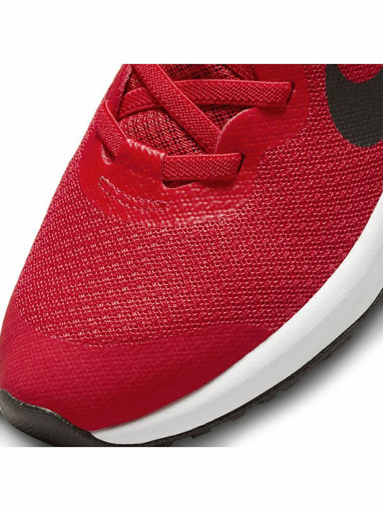 Revolution Revolution 6 Kids Sports Shoes Running with Hoop & Loop Closure University Red / Black