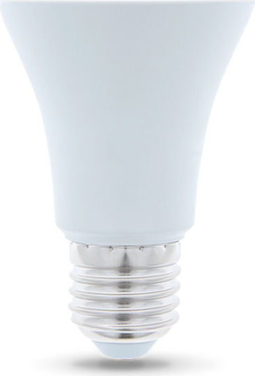 Forever Light Λάμπα LED 18W 129mm για Ντουί E27 και Σχήμα A65 Ψυχρό Λευκό 1700lm