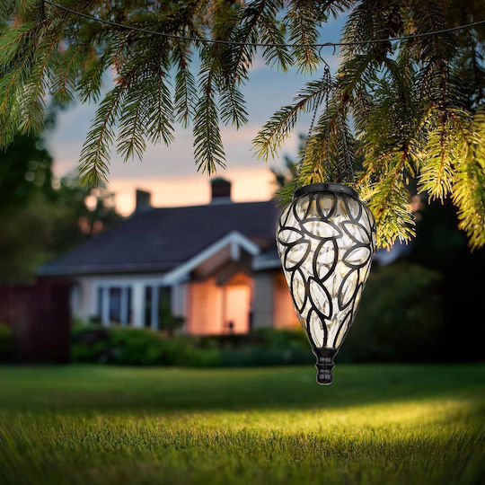 Globo Lighting Hängend Solarleuchte Ampel 0.9W mit Warmes Weiß Licht 3000K IP44