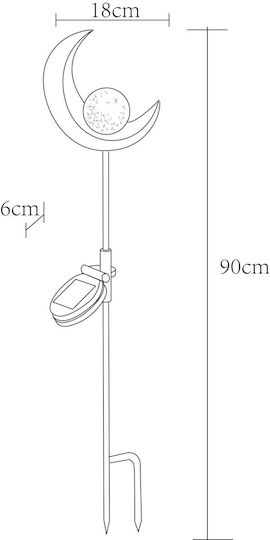 Globo Lighting Spiked Solar Light IP44