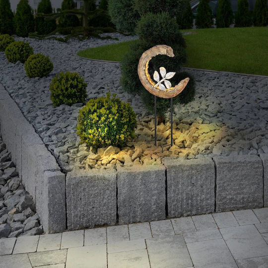 Globo Lighting Solar Light Floor with Warm White Light 3000K IP44 24cmx10cmx52cmcm