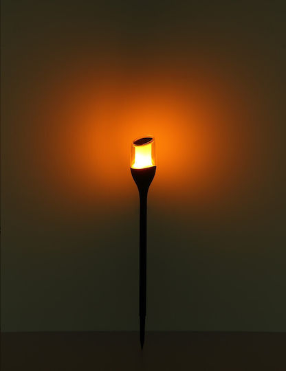 Globo Lighting Spiked Solar Light Torch 0.2W with Warm White Light 1600K IP44